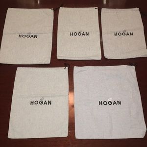 5 authentic Hogan dust covers